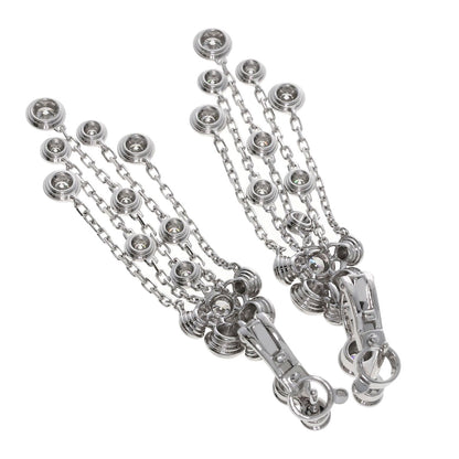 CARTIER Diaman Leger Diamond earring K18 White Gold Ladies [Used]