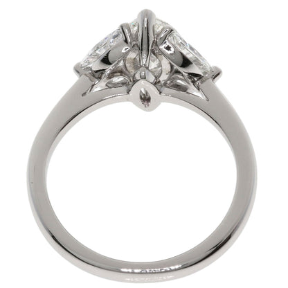 GRAFF marquise cut diamond Ring Platinum PT950 Ladies [Used]