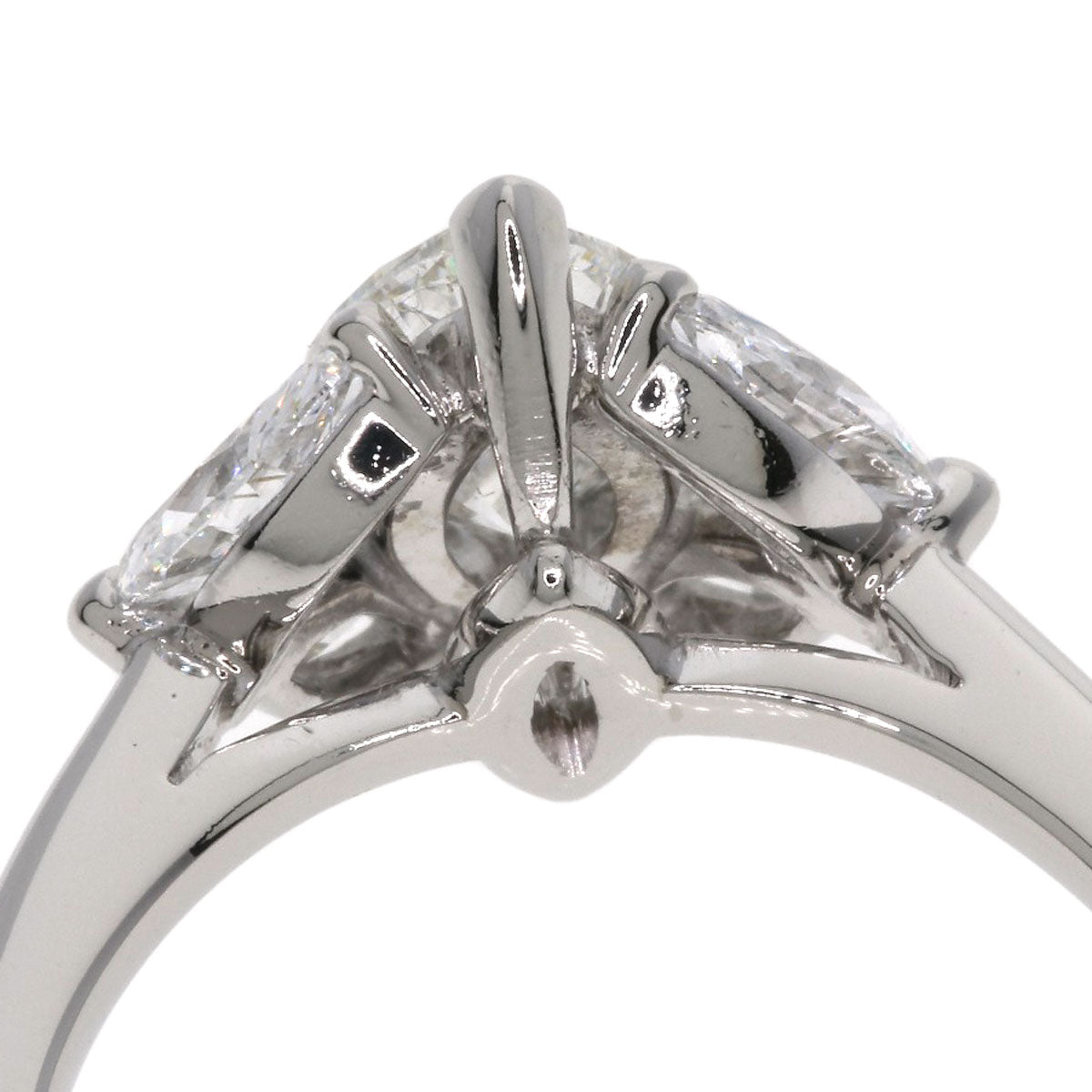 GRAFF marquise cut diamond Ring Platinum PT950 Ladies [Used]
