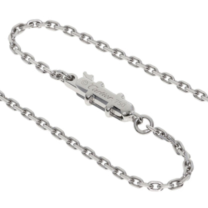 CARTIER Indian Mystery Diamond Necklace K18 White Gold Ladies [Used]