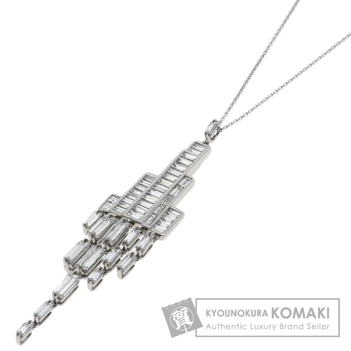 HARRY WINSTON Reflection Diamond Necklace Platinum PT950 Ladies [Used]