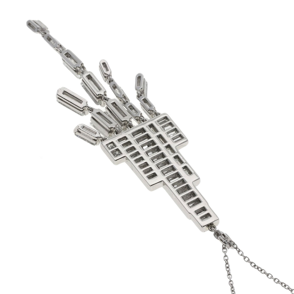 HARRY WINSTON Reflection Diamond Necklace Platinum PT950 Ladies [Used]