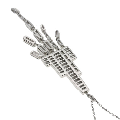 HARRY WINSTON Reflection Diamond Necklace Platinum PT950 Ladies [Used]