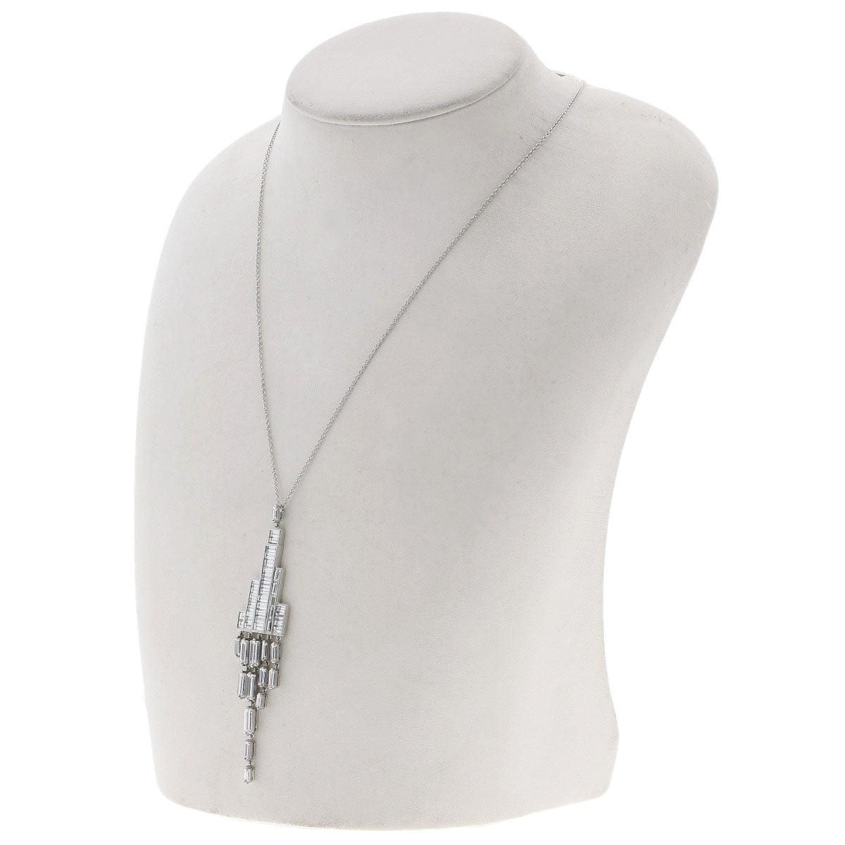 HARRY WINSTON Reflection Diamond Necklace Platinum PT950 Ladies [Used]