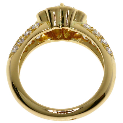 Boucheron Diamond #52 Ring K18 Yellow Gold Ladies [Used]