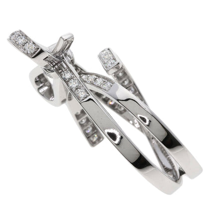 CHANEL Ruban de Chanel Diamond #59 Ring K18 White Gold Ladies [Used]