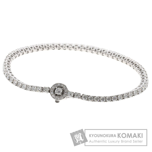 Boucheron Abba Diamond Bracelet K18 White Gold Ladies [Used]