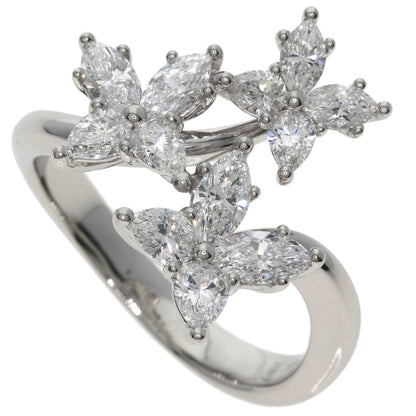 HARRY WINSTON Marquissa Triple Motif Diamond Ring Platinum PT950 Ladies [Used]