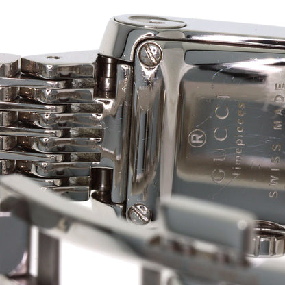 GUCCI G Metro Rectangle Watches 8600L Stainless Steel/Stainless Steel Ladies