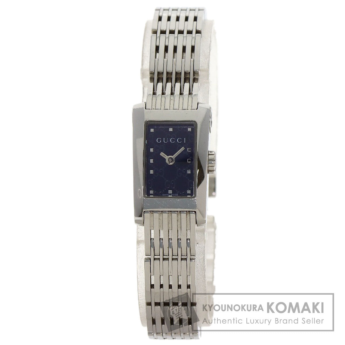 GUCCI G Metro Rectangle Watches 8600L Stainless Steel/Stainless Steel Ladies