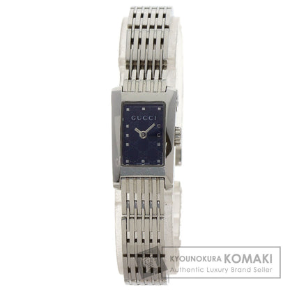 GUCCI G Metro Rectangle Watches 8600L Stainless Steel/Stainless Steel Ladies