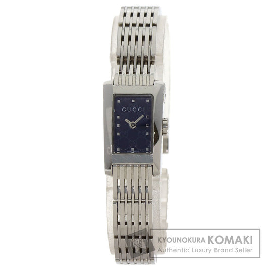 GUCCI G Metro Rectangle Watches 8600L Stainless Steel/Stainless Steel Ladies