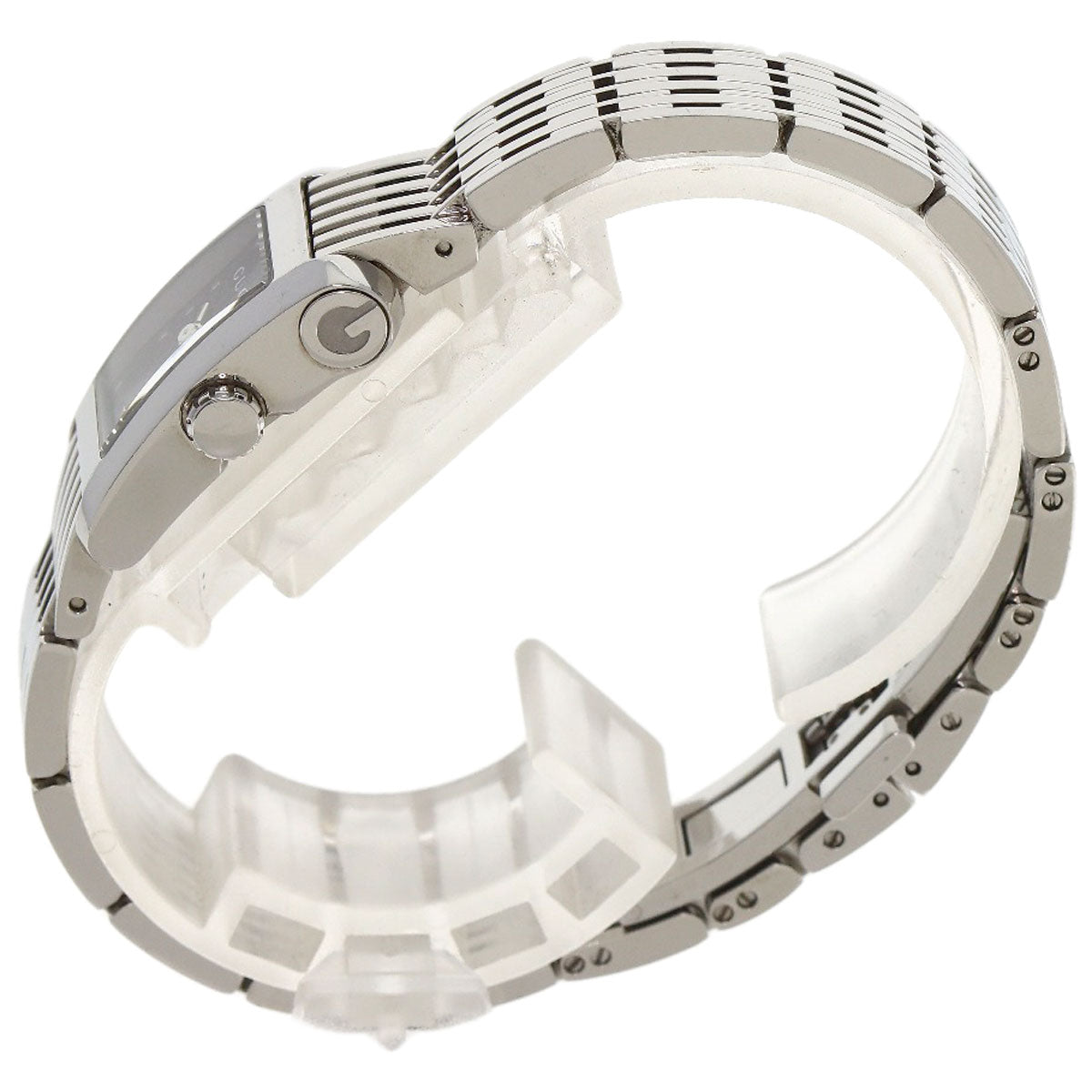GUCCI G Metro Rectangle Watches 8600L Stainless Steel/Stainless Steel Ladies