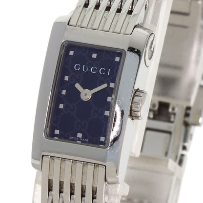 GUCCI G Metro Rectangle Watches 8600L Stainless Steel/Stainless Steel Ladies