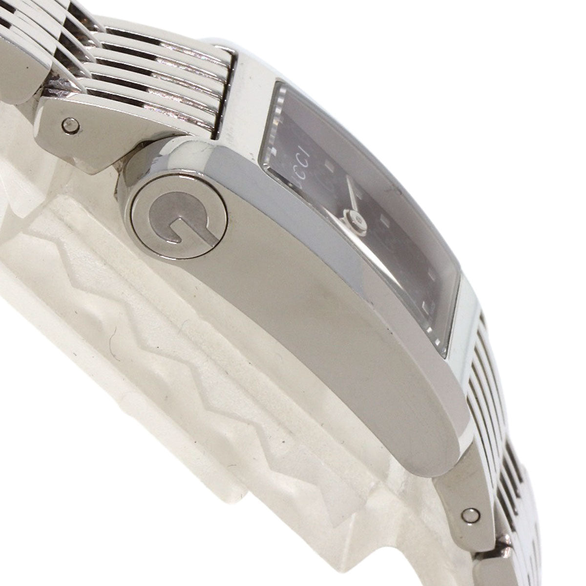 GUCCI G Metro Rectangle Watches 8600L Stainless Steel/Stainless Steel Ladies