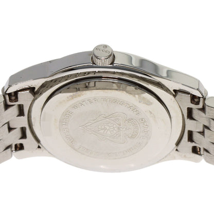 GUCCI 11P Diamond Watches 5500L Stainless Steel/Stainless Steel Ladies