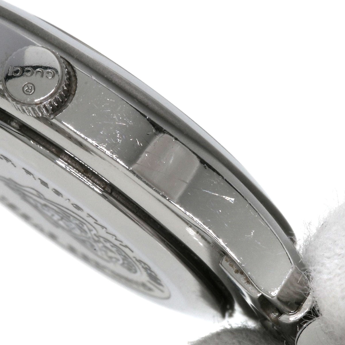 GUCCI Round face Watches 5500L Stainless Steel/Stainless Steel Ladies