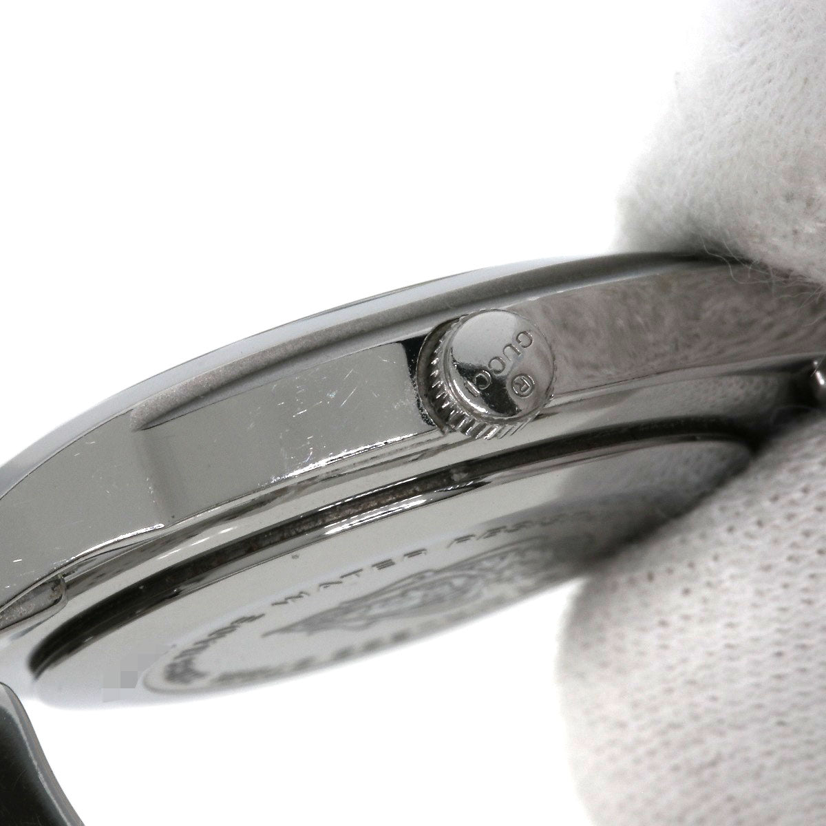 GUCCI Round face Watches 5500L Stainless Steel/Stainless Steel Ladies
