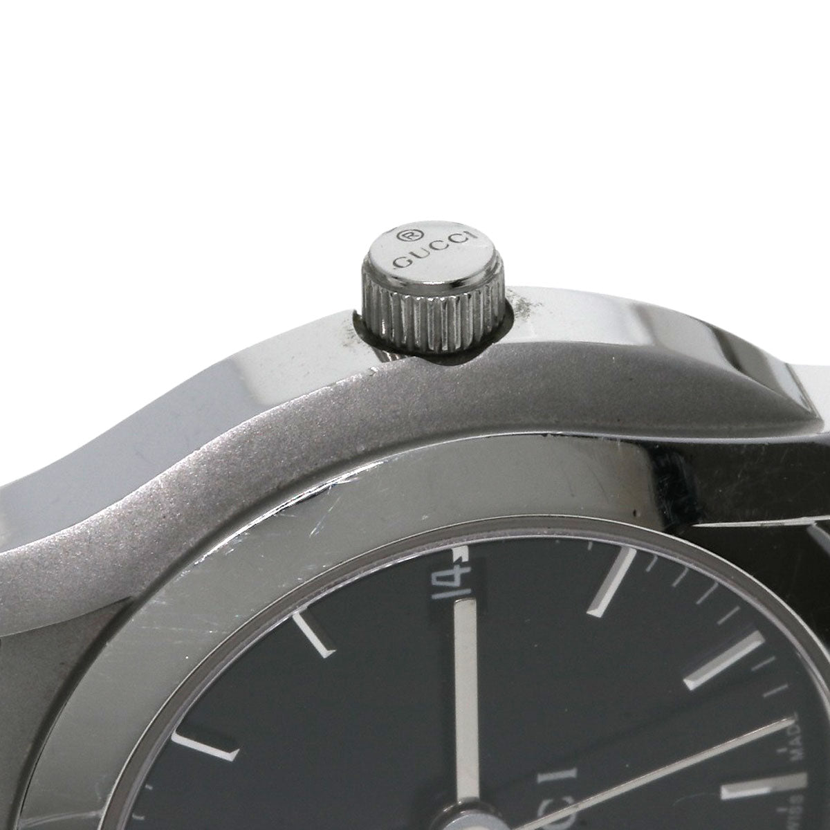 GUCCI Round face Watches 5500L Stainless Steel/Stainless Steel Ladies