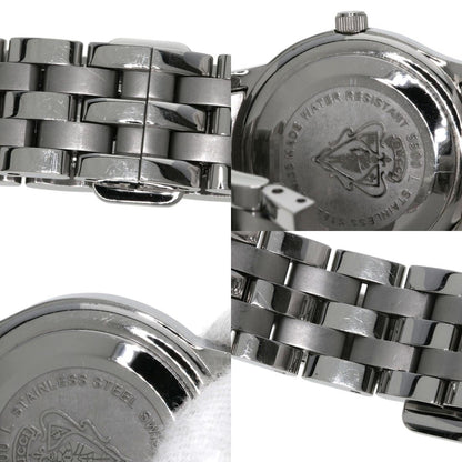 GUCCI Round face Watches 5500L Stainless Steel/Stainless Steel Ladies