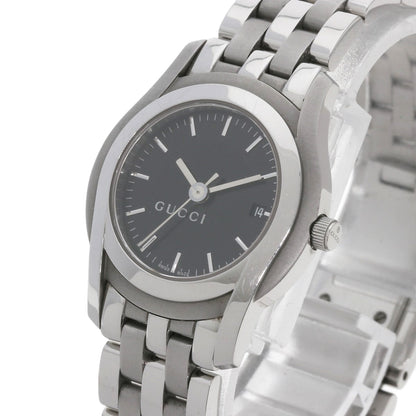 GUCCI Round face Watches 5500L Stainless Steel/Stainless Steel Ladies