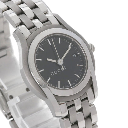 GUCCI Round face Watches 5500L Stainless Steel/Stainless Steel Ladies