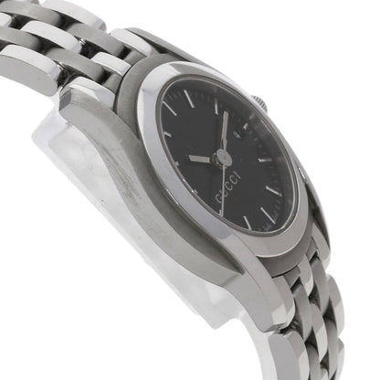 GUCCI Round face Watches 5500L Stainless Steel/Stainless Steel Ladies