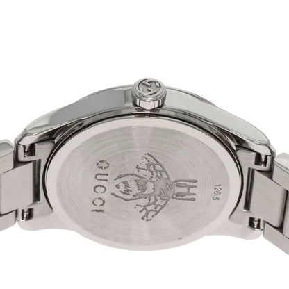 GUCCI G Timeless Cat Head 126.5 Watches YA126595 Stainless Steel/Stainless Steel Ladies