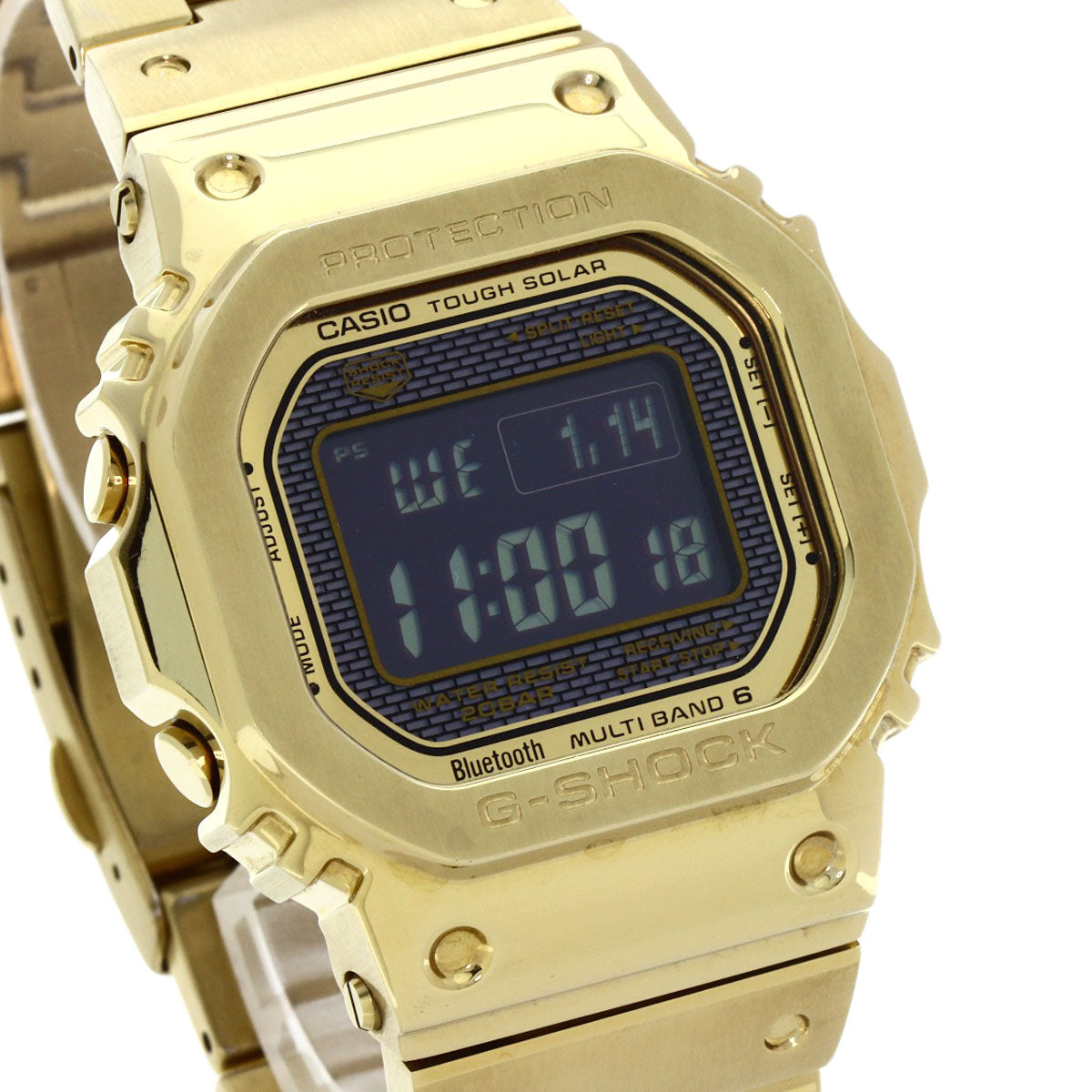CASIO Full Metal 5000 Series Watches GMW-B5000GD-9JF Stainless Steel/Stainless Steel mens