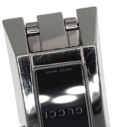 GUCCI 3P Diamond Watches YA110 Stainless Steel/Stainless Steel Ladies