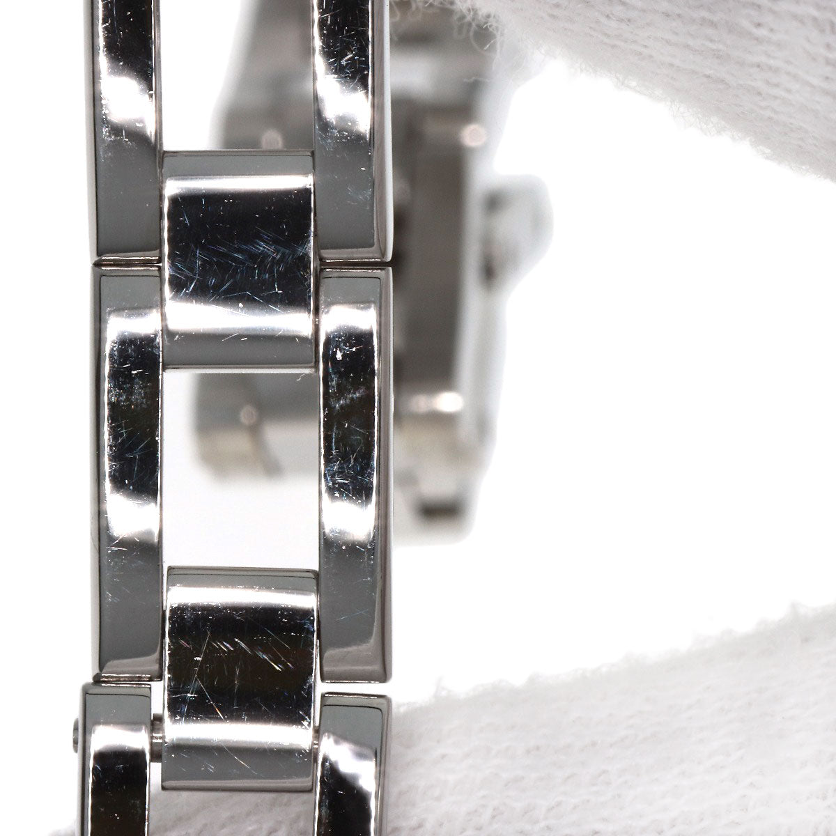 GUCCI 3P Diamond Watches YA110 Stainless Steel/Stainless Steel Ladies