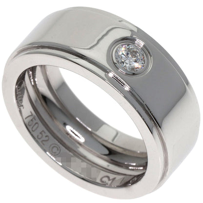 CARTIER Fortune Diamond #52 Ring K18 White Gold Ladies [Used]