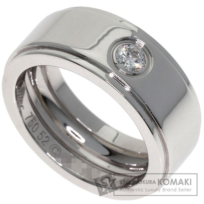 CARTIER Fortune Diamond #52 Ring K18 White Gold Ladies [Used]