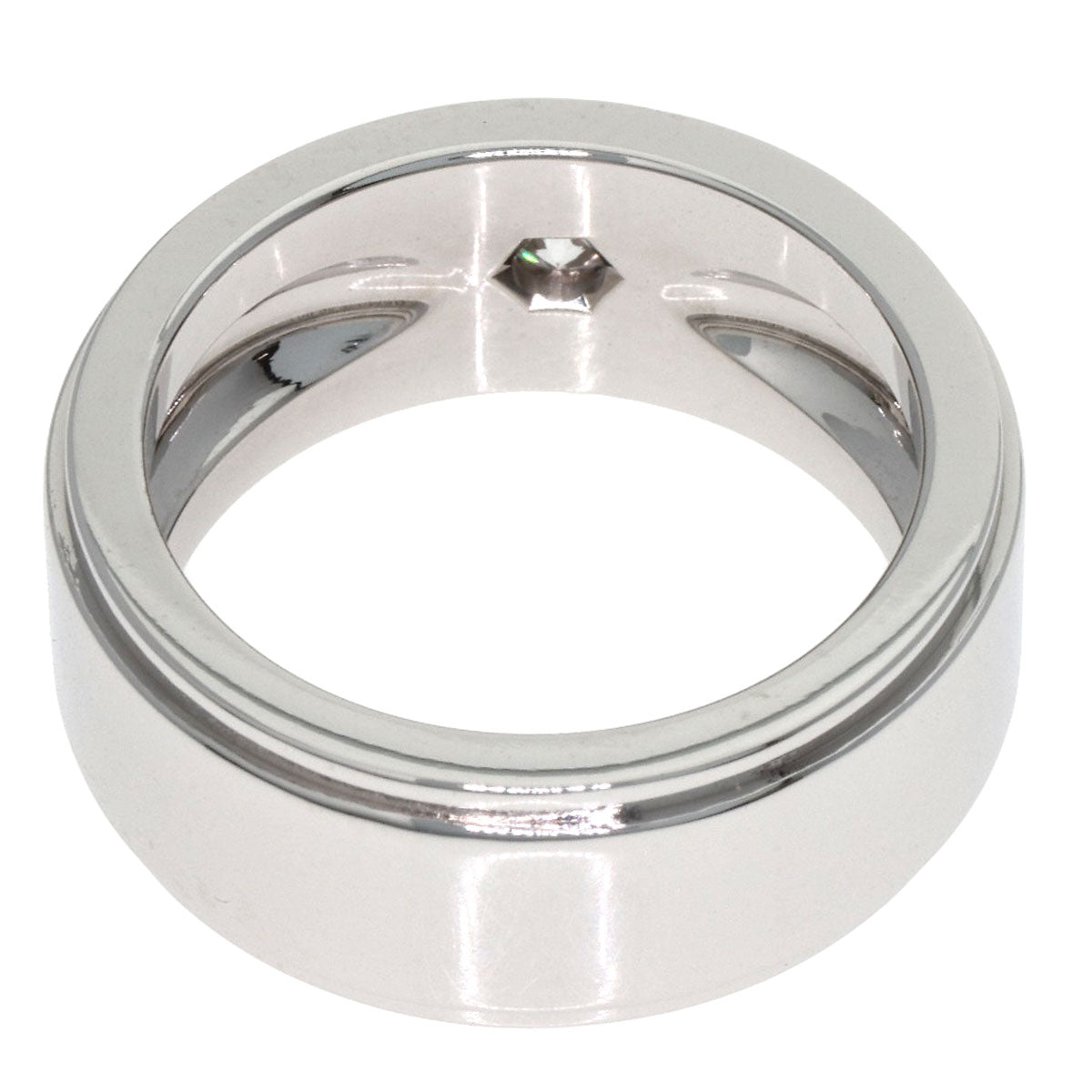 CARTIER Fortune Diamond #52 Ring K18 White Gold Ladies [Used]