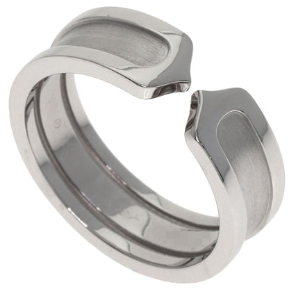 CARTIER C2 SM #57 Ring K18 White Gold Ladies [Used]