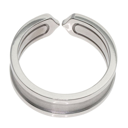 CARTIER C2 SM #57 Ring K18 White Gold Ladies [Used]