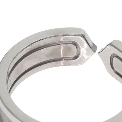 CARTIER C2 SM #57 Ring K18 White Gold Ladies [Used]