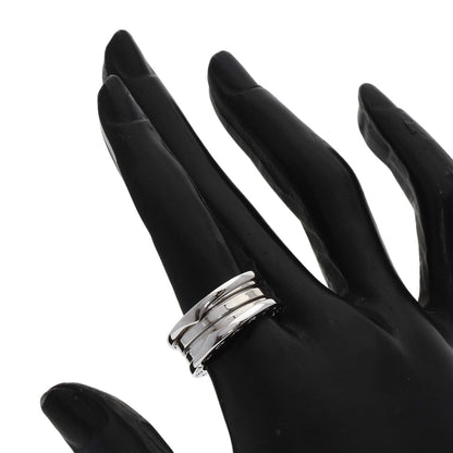 BVLGARI B.zero1 3 band #54 Ring K18 White Gold Ladies [Used]