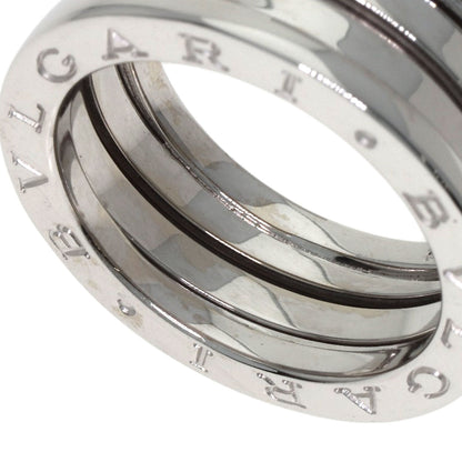 BVLGARI B.zero1 3 band #54 Ring K18 White Gold Ladies [Used]