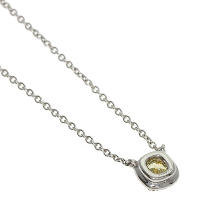 TIFFANY&Co. Soleste Yellow Diamond Necklace Platinum PT950 18K Yellow GoldLadies [Used]