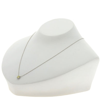 TIFFANY&Co. Soleste Yellow Diamond Necklace Platinum PT950 18K Yellow GoldLadies [Used]