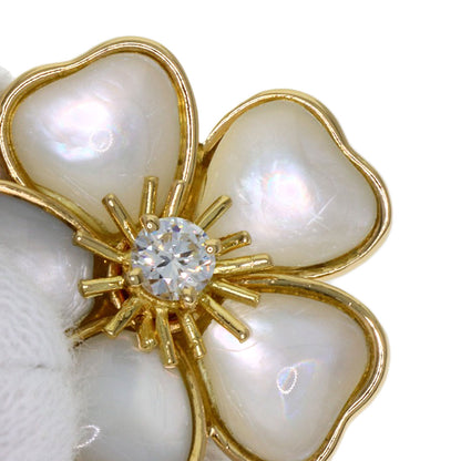 Van Cleef & Arpels Mini Naval Shell Necklace K18 Yellow Gold Ladies [Used]
