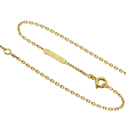 Van Cleef & Arpels Papillon Black Shell Necklace K18 Yellow Gold Ladies [Used]