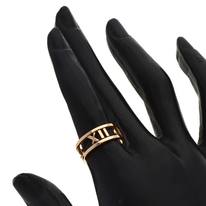 TIFFANY&Co. open atlas Ring K18 Pink Gold Ladies [Used]