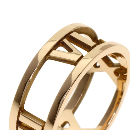 TIFFANY&Co. open atlas Ring K18 Pink Gold Ladies [Used]