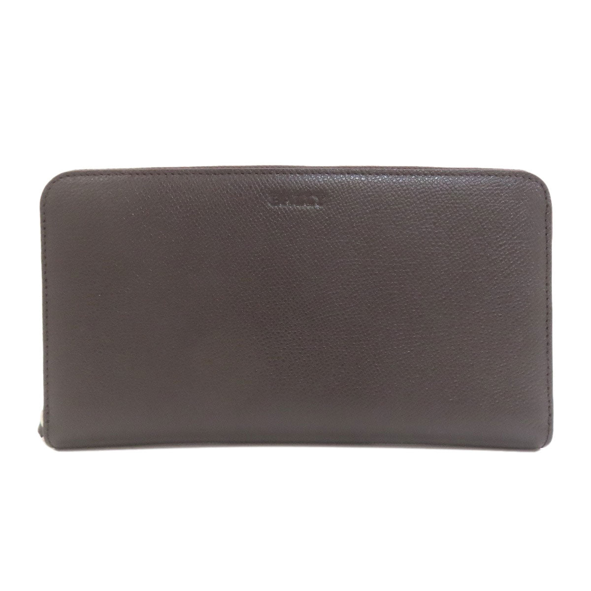 BALLY logo Long wallet (with coin pocket) Leather Ladies [Used]