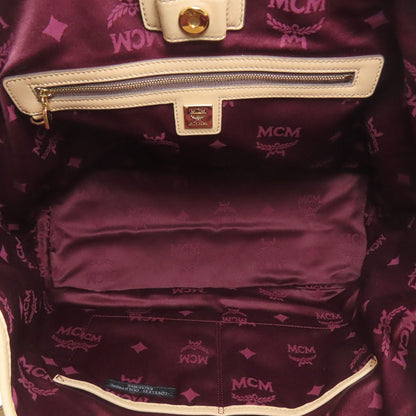 MCM logo Tote Bag PVC Ladies [Used]
