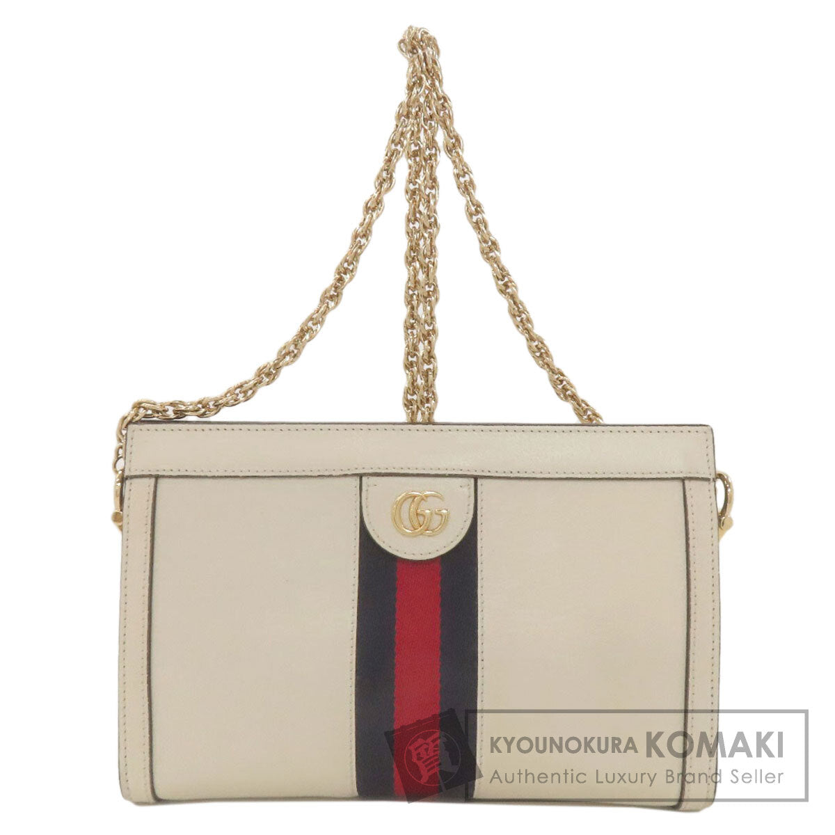 グッチ 503877 オフィディア シェリーライン ショルダーバッグ レザー レディース 【中古】【GUCCI】