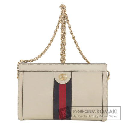 グッチ 503877 オフィディア シェリーライン ショルダーバッグ レザー レディース 【中古】【GUCCI】