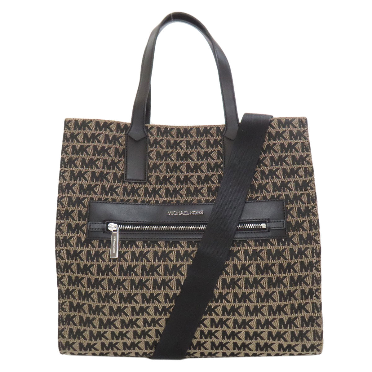 Michael Kors MK Signature 2WAY Tote Bag Canvas Ladies [Used]